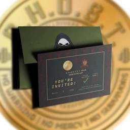 110th Explosive Regiment Party Invitation