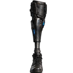 Razor's Old Prosthetic Right Leg