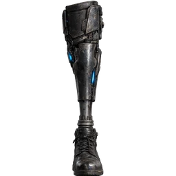 Razor's Old Prosthetic Left Leg