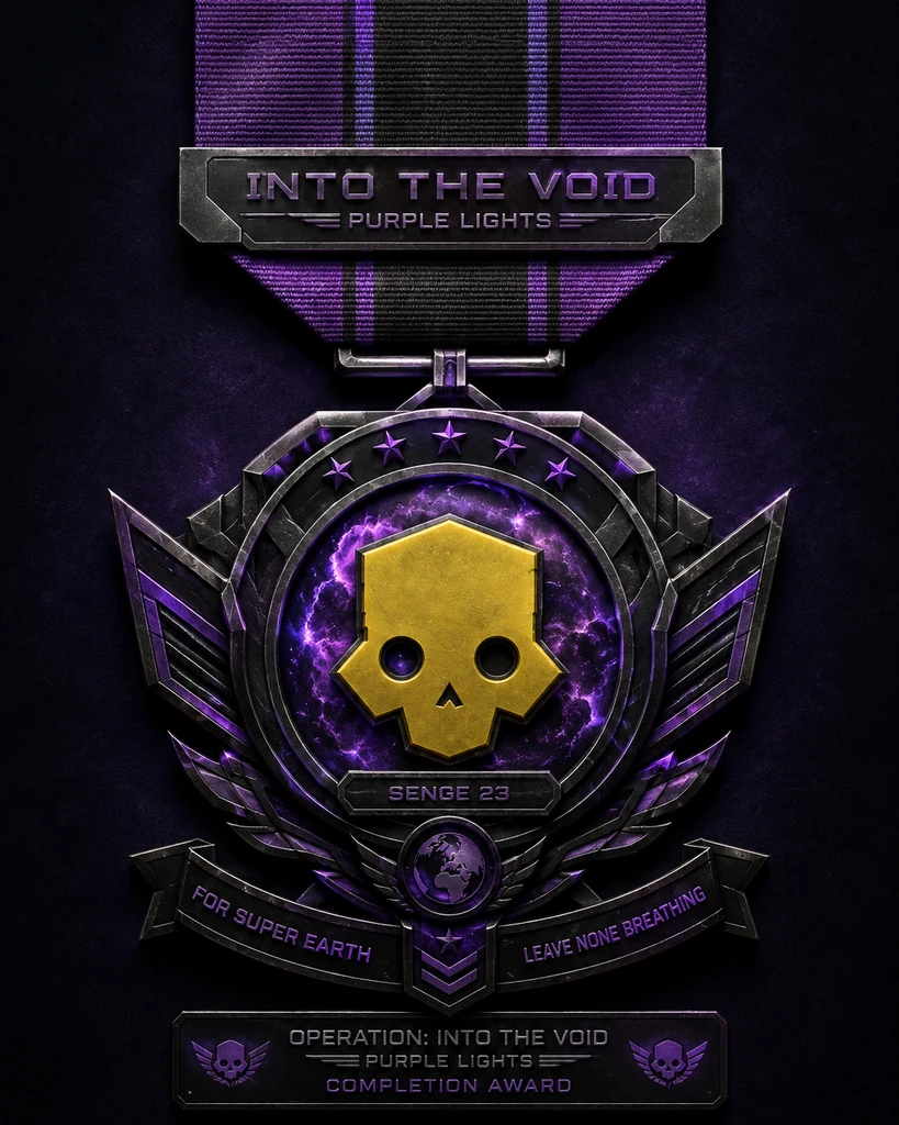 Operation Into the Void (Purple Lights) -Senge 23