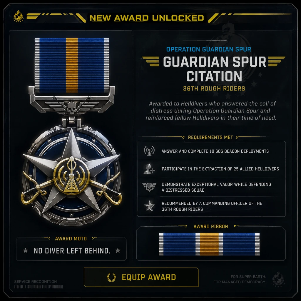 Guardian Spur Citation