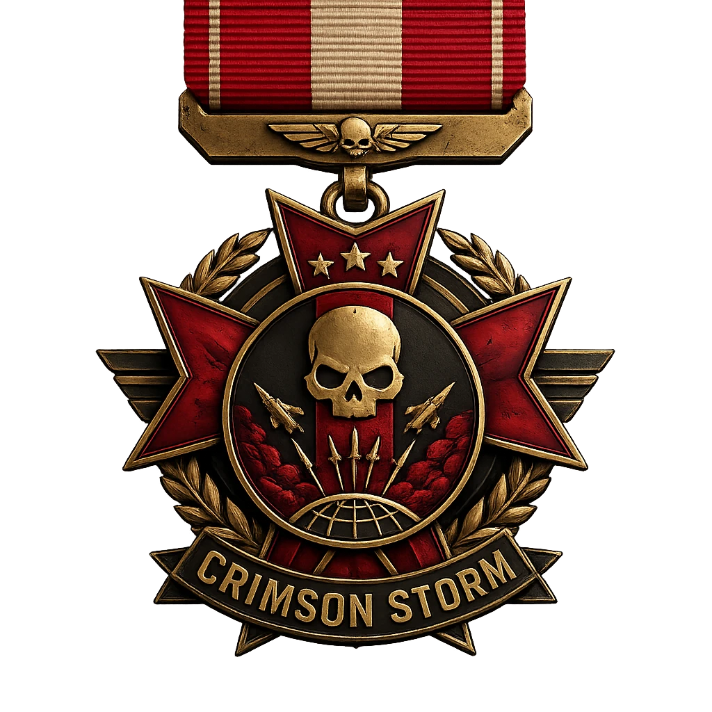 Crimson Storm Medal