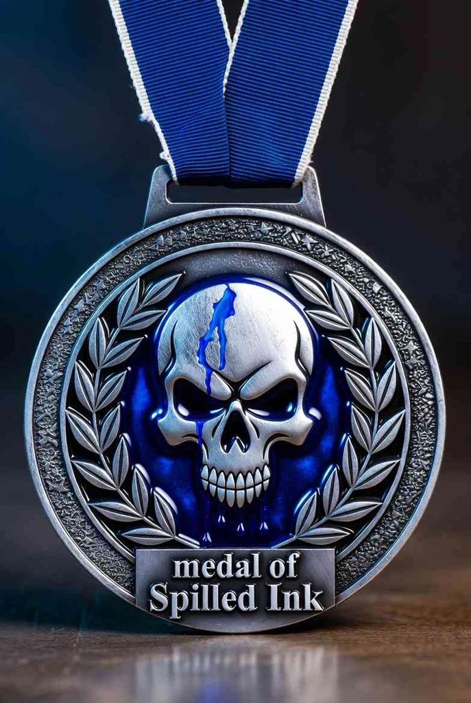 Medal Of Spilled Ink
