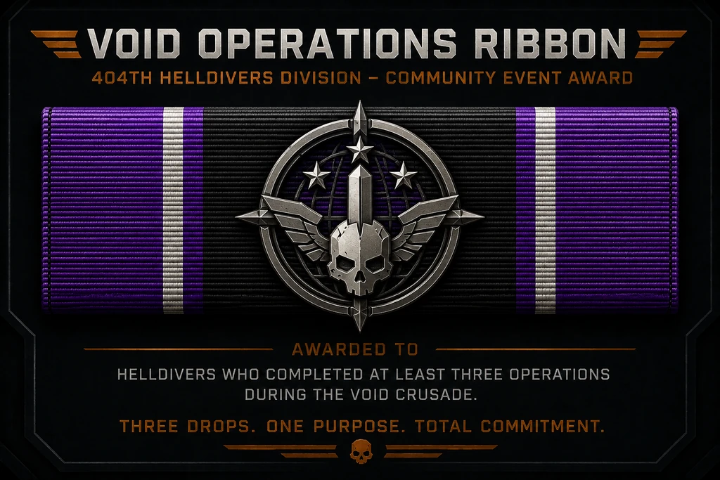 Void Operations Ribbon
