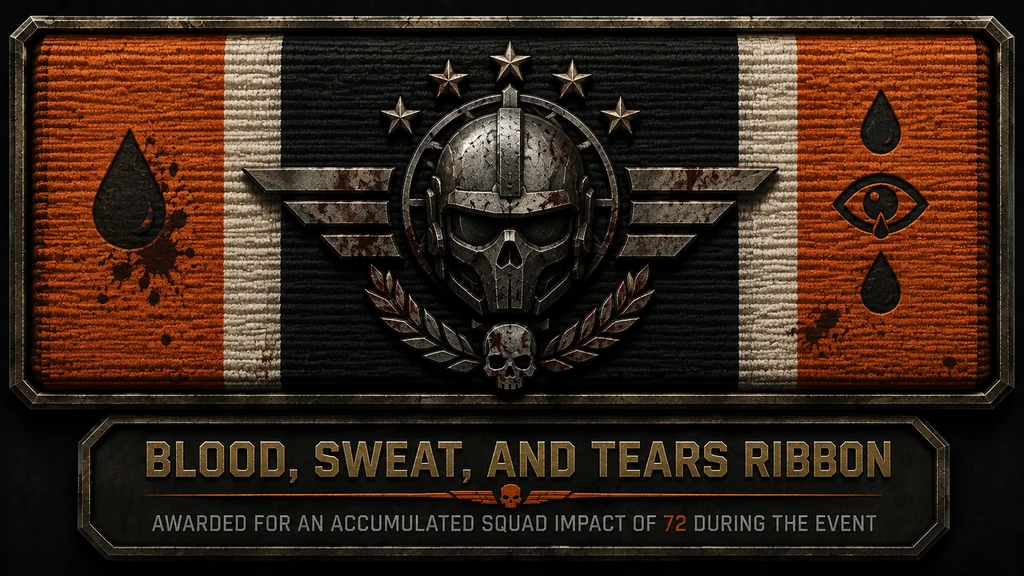 Blood, Sweat, and Tears Ribbon