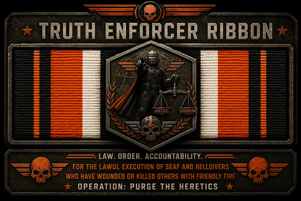 Truth Enforcer Ribbon