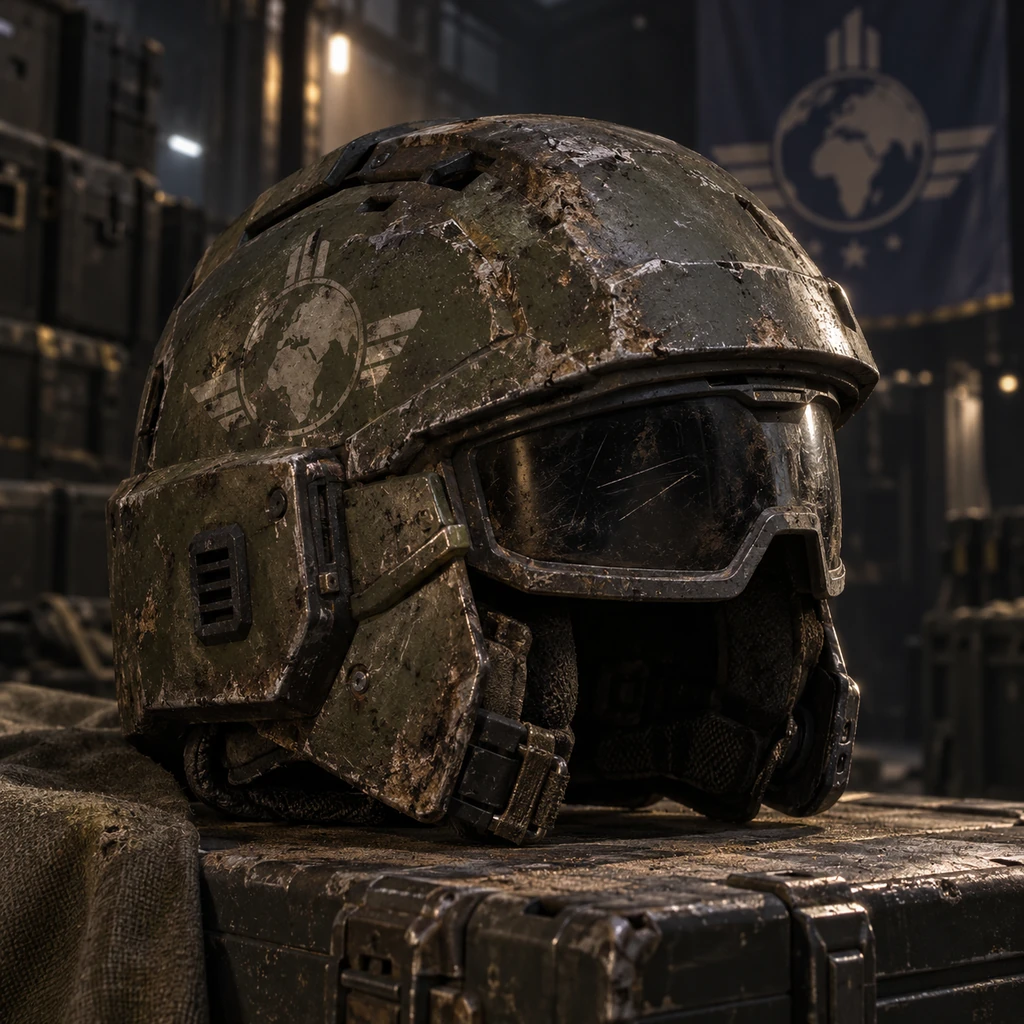 Old SEAF helmet