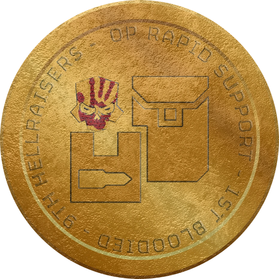 Rapid Support Unit Challenge Coin