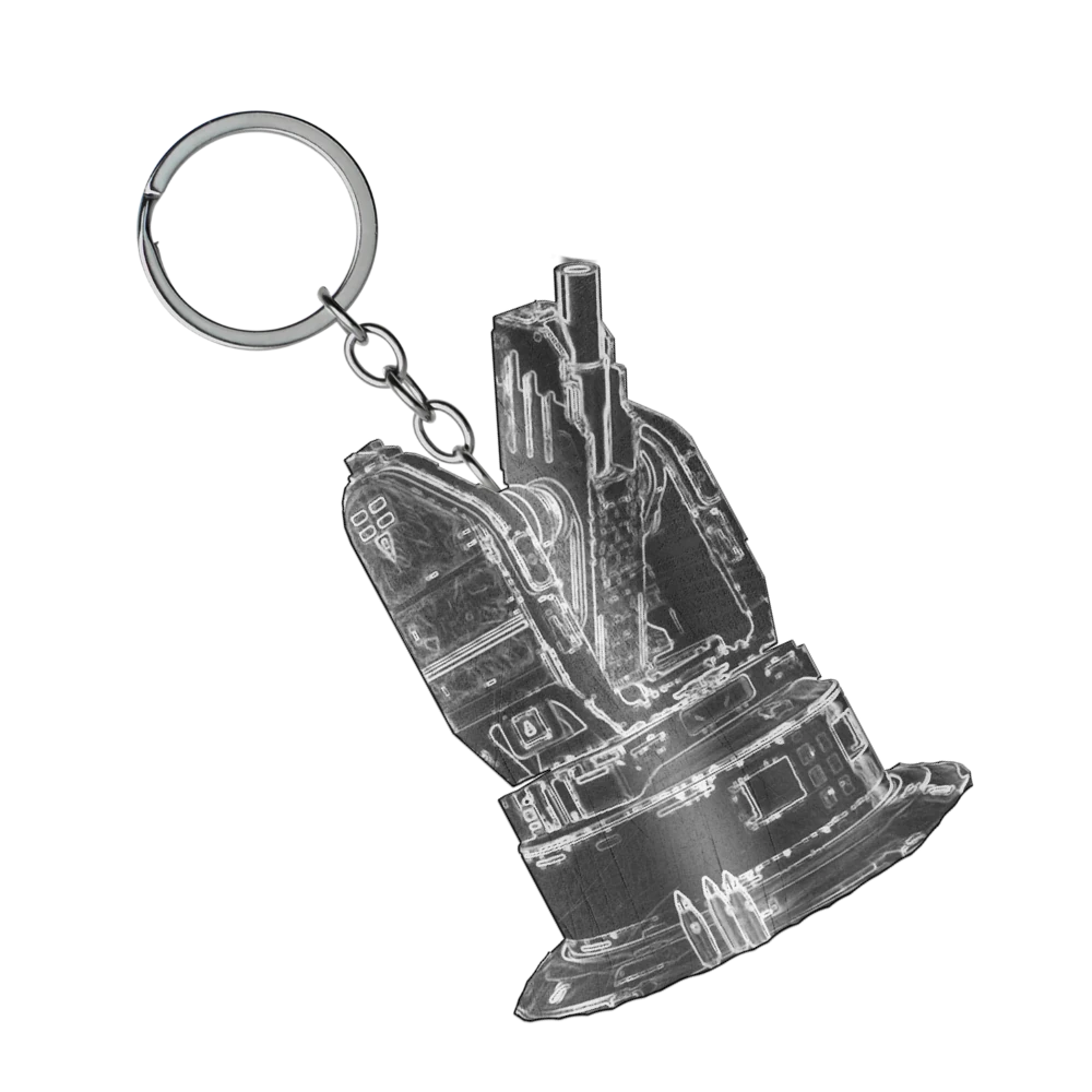 Mortar Keychain