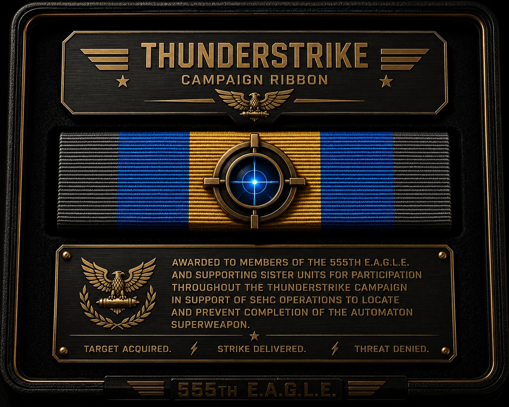 Operation THUNDERSTRIKE Ribbon