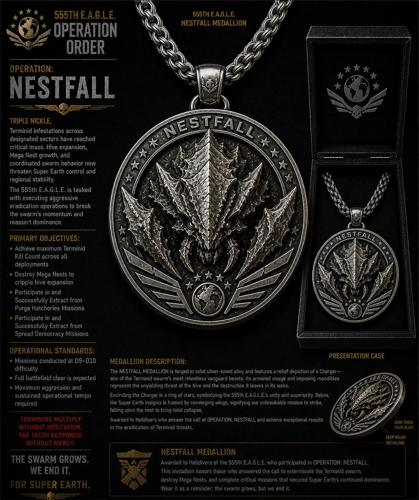 NESTFALL MEDALLION