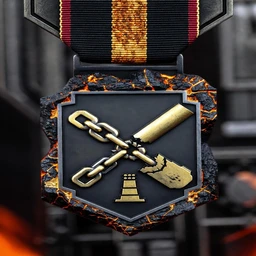 Ashen Hands Service Medal