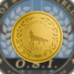 Timberwolf Challenge Coin