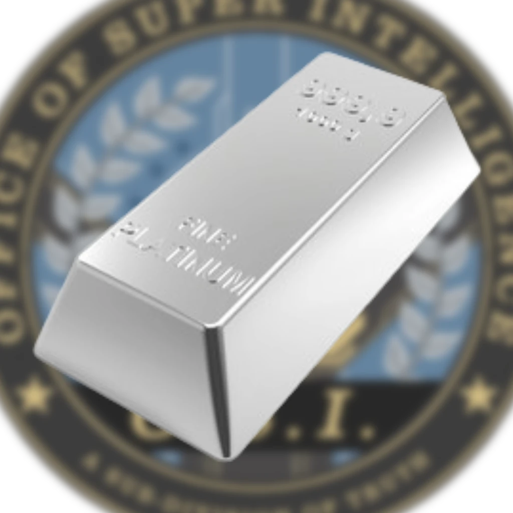 99.9% Purity Platinum Bar