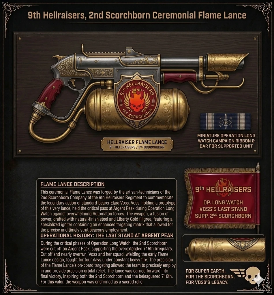 2nd Scorchborn Ceremonial Flame Lance