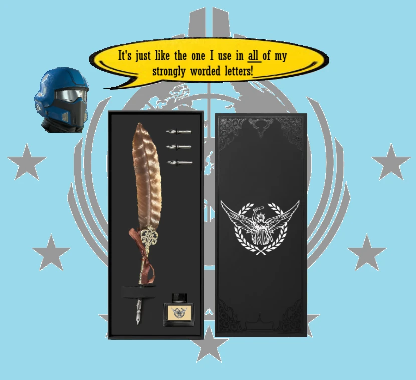 Official SCB Quill and Ink
