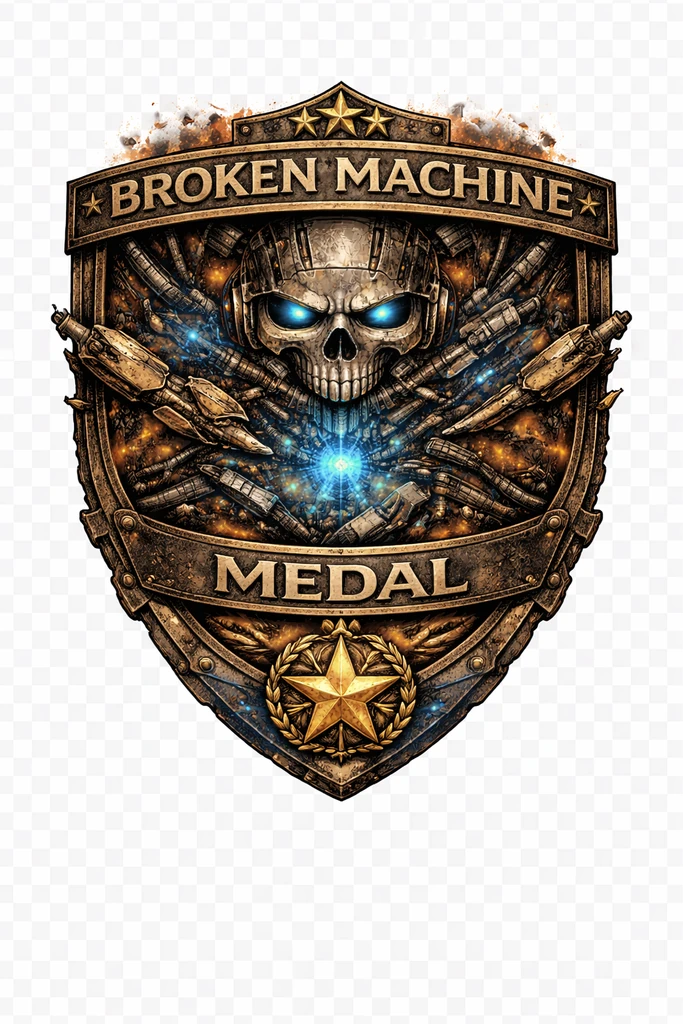 Broken Machine Medal