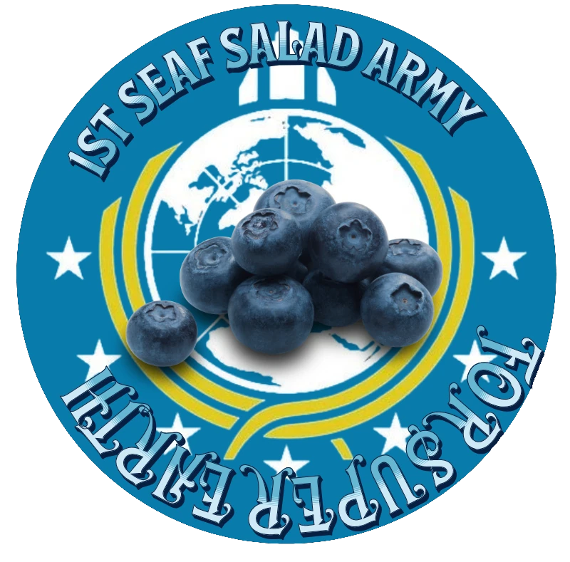 Badge of salad acknowledgement