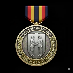 Citation of Valiant Efforts