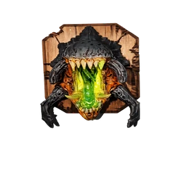 Mounted Bile Titan Head