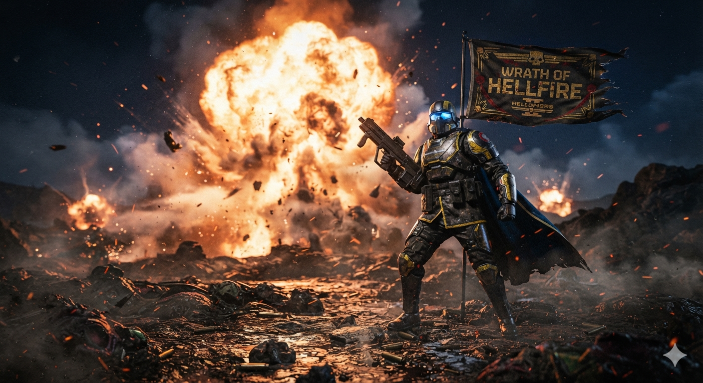 WRATH OF HELLFIRE Logo