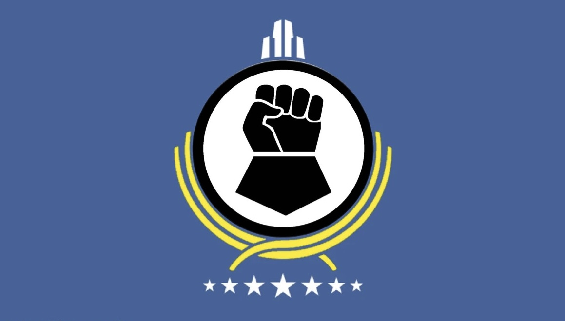 7th Democratic Fists Logo