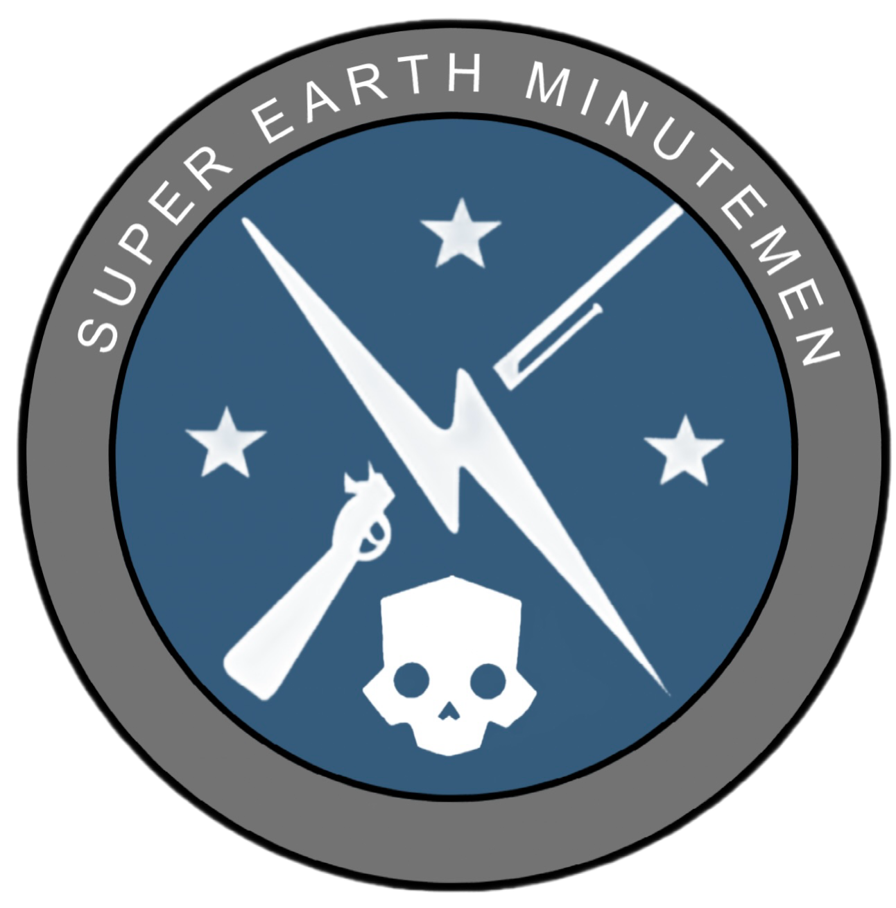 The Super Earth Minutemen Logo