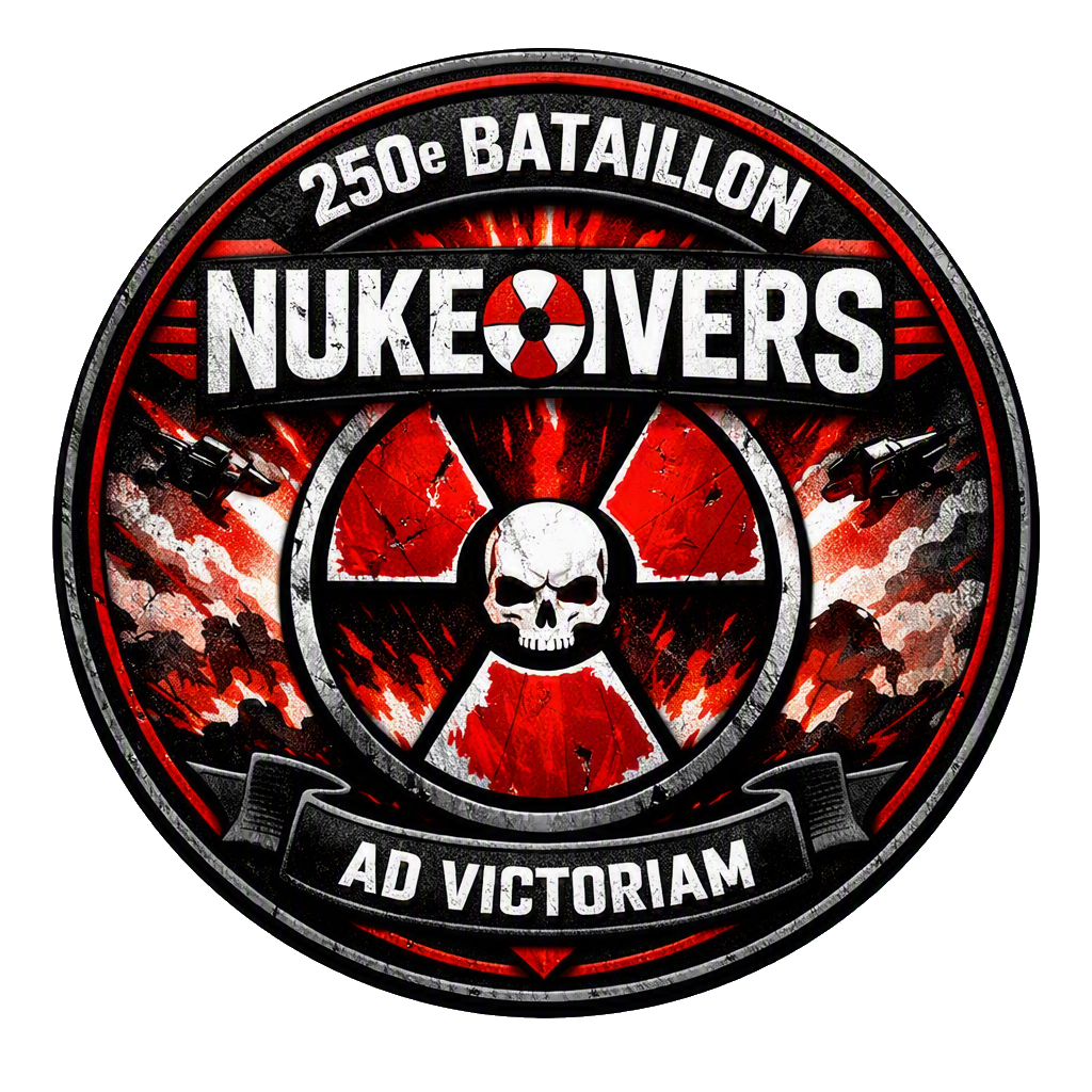 250e Bataillon de Nukedivers Logo