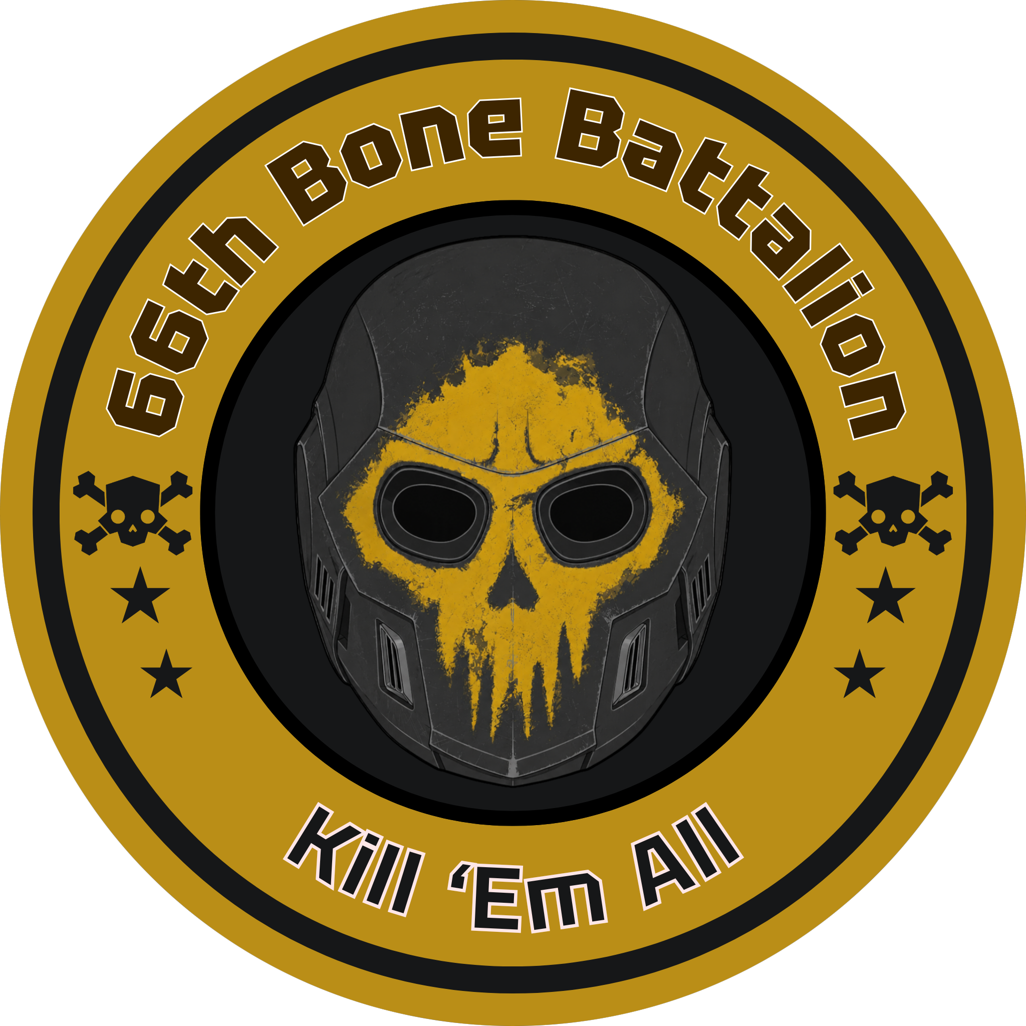 66th Bone Battalion Logo