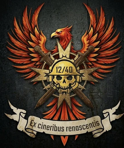 12/40th Phoenix Regiment Logo