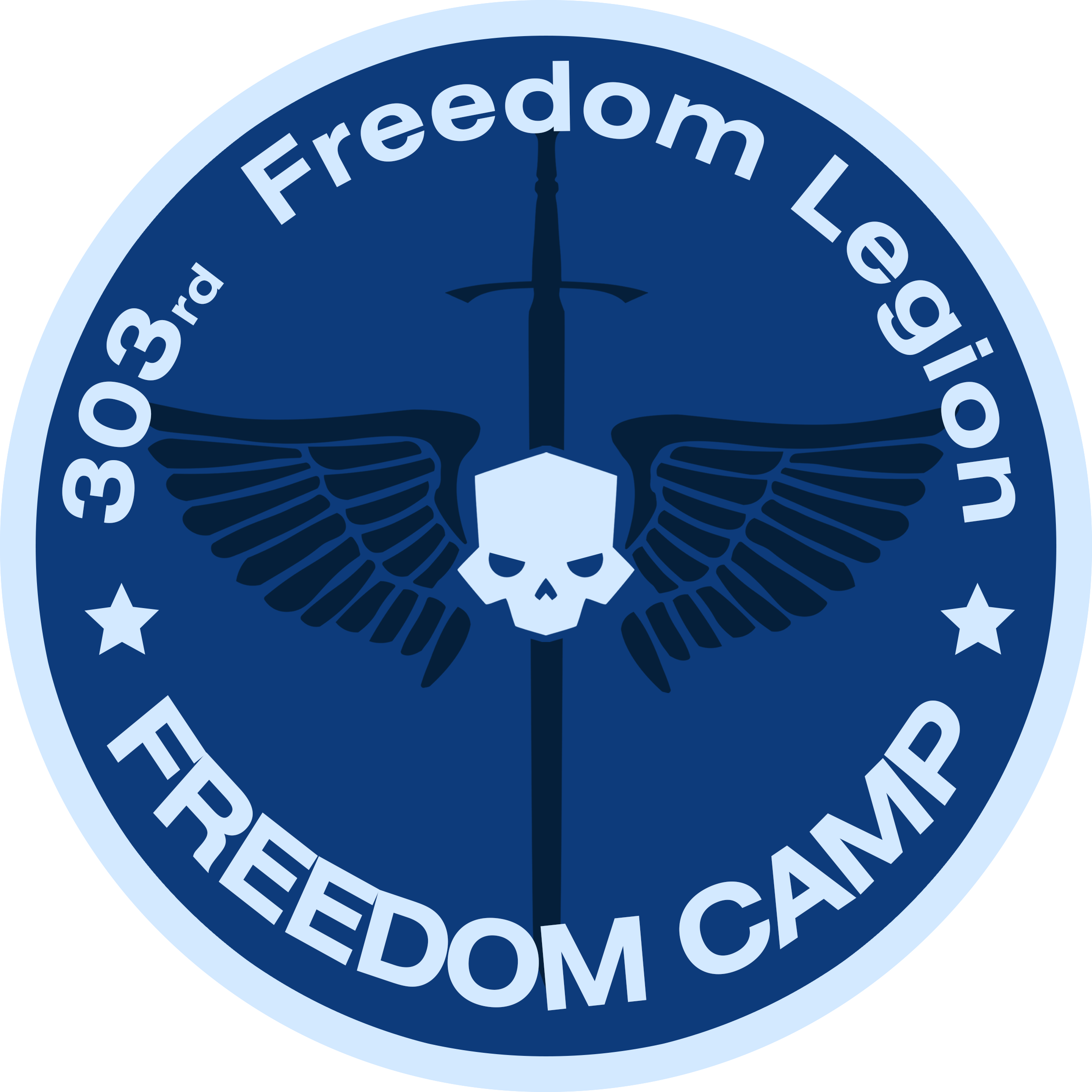 303rd  Freedom Legion Freedom Camp Logo