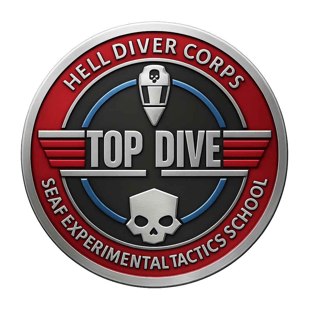 TOP DIVE: SEAF EXPERIMENTAL TACTICS SCHOOL Logo