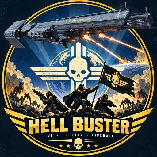 HELL BUSTER Logo