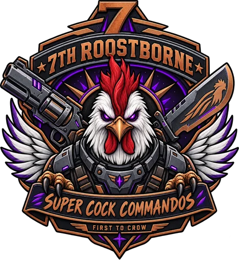 The 7th Roostborne Logo