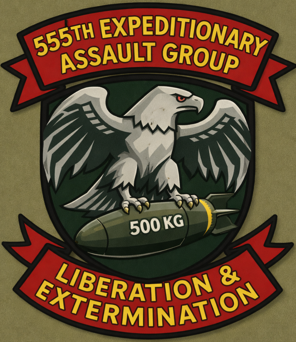 555th E.A.G.L.E Group Logo