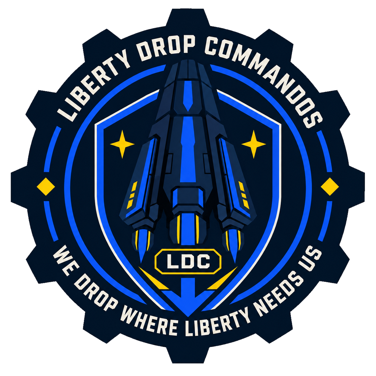 [LDC] Liberty Drop Commandos Logo