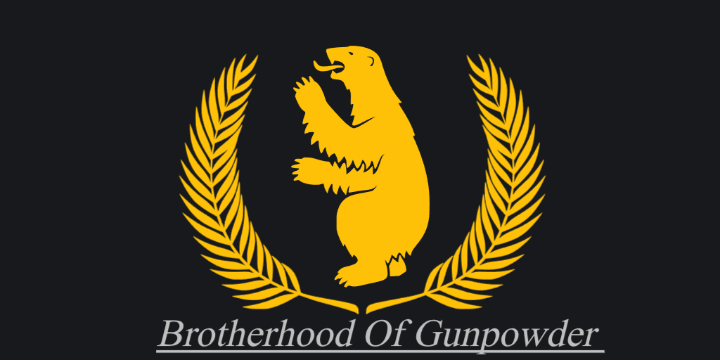 Brotherhood of gunpowder Logo