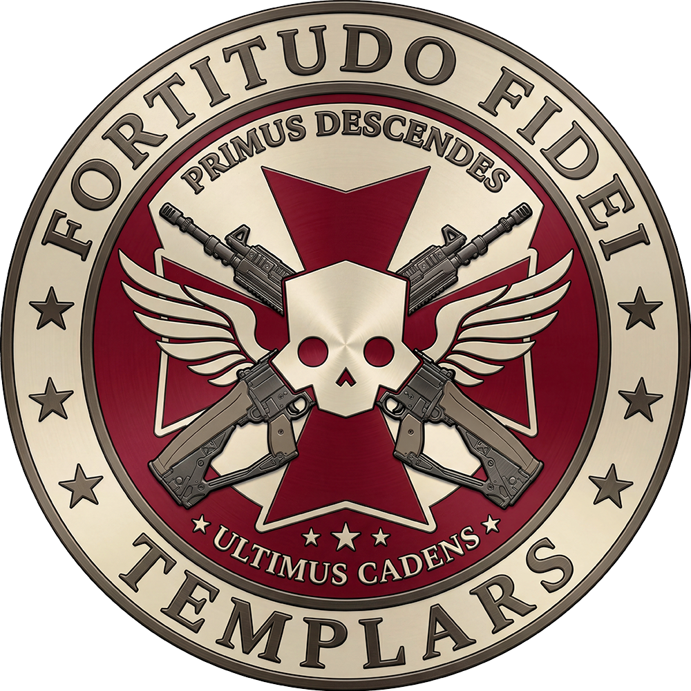 The Helldiver Templars Logo