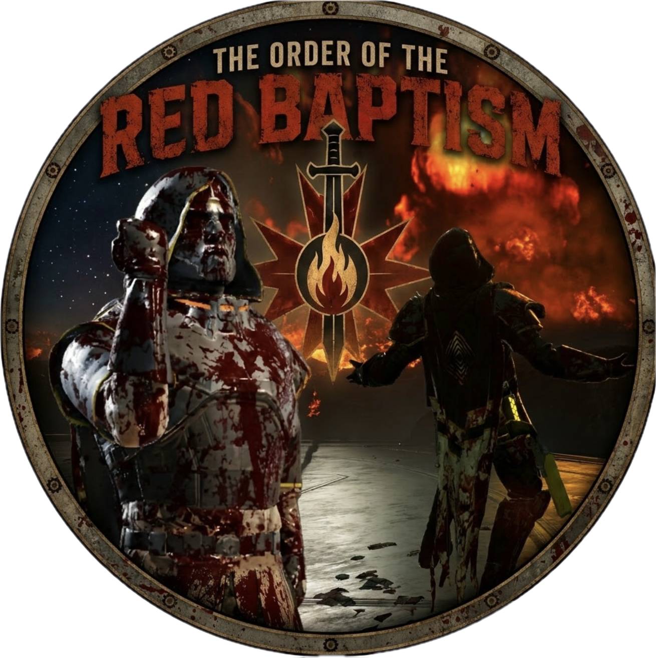 The Order of the Red Baptism Logo