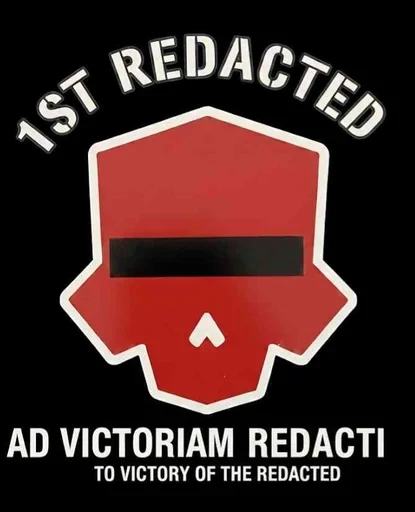 The 1st Redacted Logo
