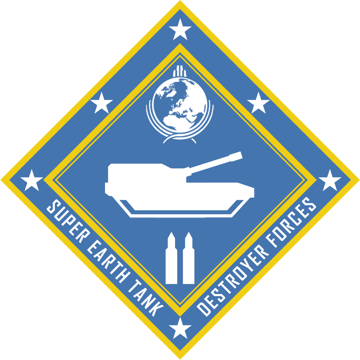 Super Earth Tank Destroyer Forces (SETDEF) Logo