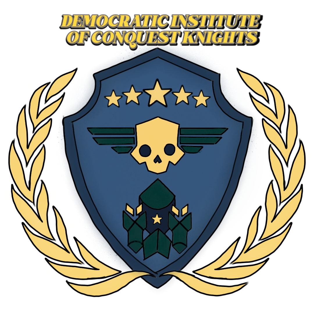 Democratic Institute of Conquest Knights Logo