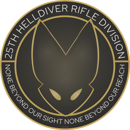 25th Helldiver Rifle Division Logo
