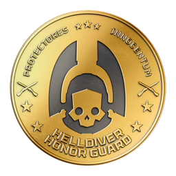1st Helldiver Honor Guard Logo