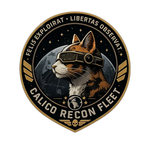 161th Calico Kitten Reconnaissance Fleet Logo