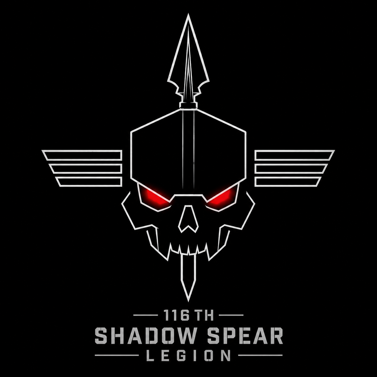 116TH SHADOW SPEARS LEGION Logo
