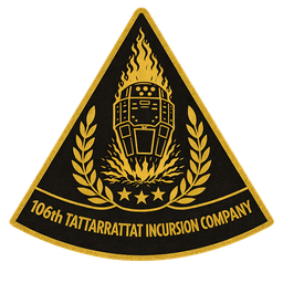 106th Tattarrattat Incursion Company Logo