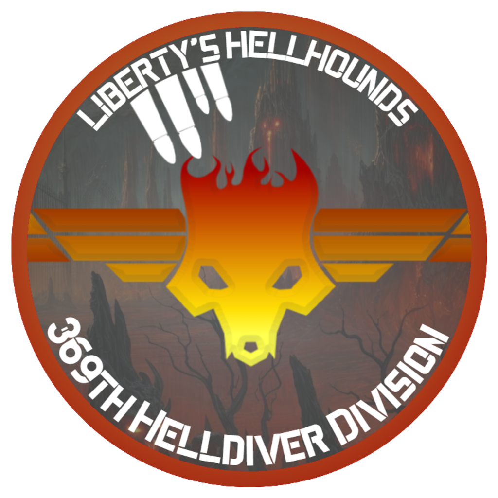Liberty's Hellhounds Logo