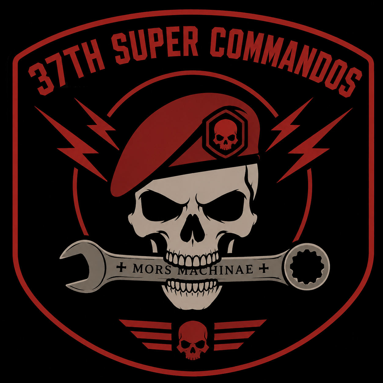 37th Super Commandos Logo