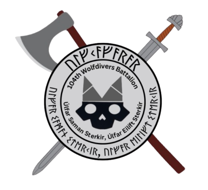 104th Wolfdivers Battalion Logo